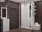 Шкаф-купе со стеклом 120 см Ди Сопра
